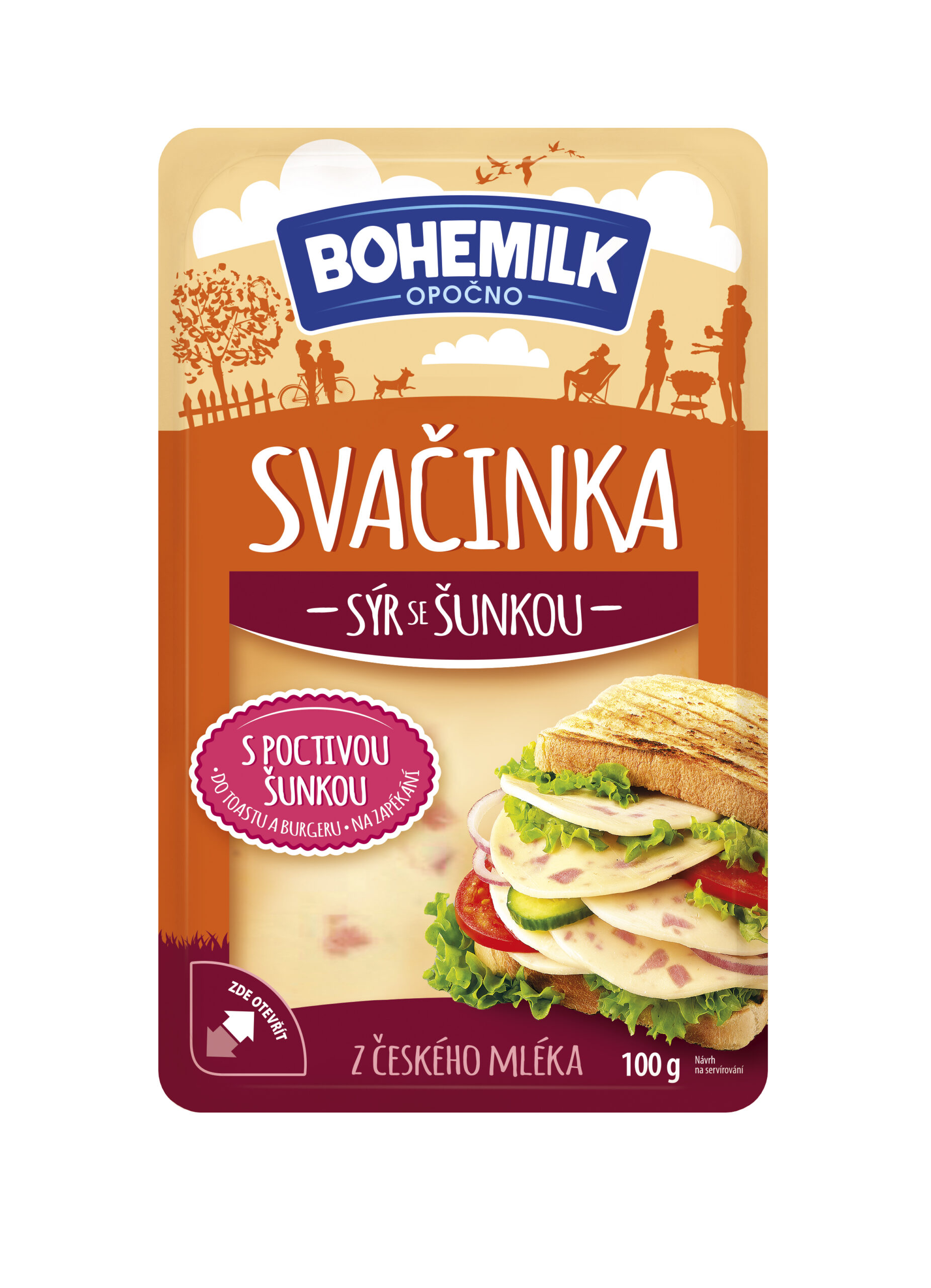Svačinka Sýr se šunkou