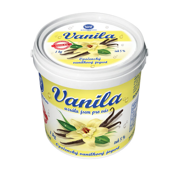 Vanilkový jogurt
