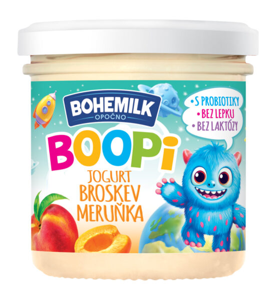 BOOPi Jogurt broskev, meruňka