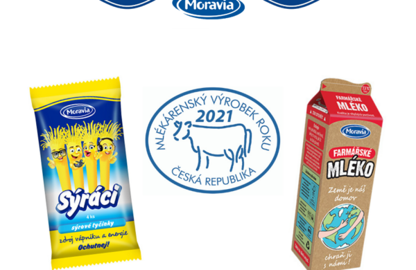 Farmářské mléko v Ekologickém obalu a Sýráci jsou Mlékárenskými výrobky roku 2021